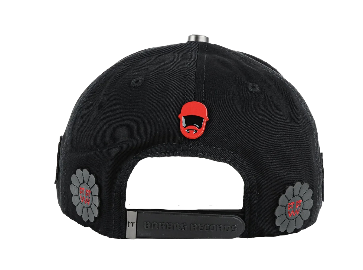 Gorra Barbas Hats CT ORIENTAL TUMBADO NEGRO | Visera Curva