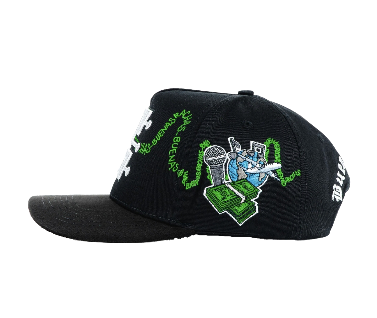 Gorra TOTO CAPS TONY AG MALA RACHA VBR | Visera Semicurva