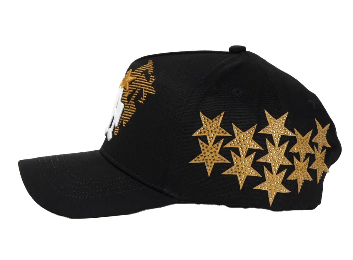 31 Hats EL MAGO BLK/ORANGE Suede