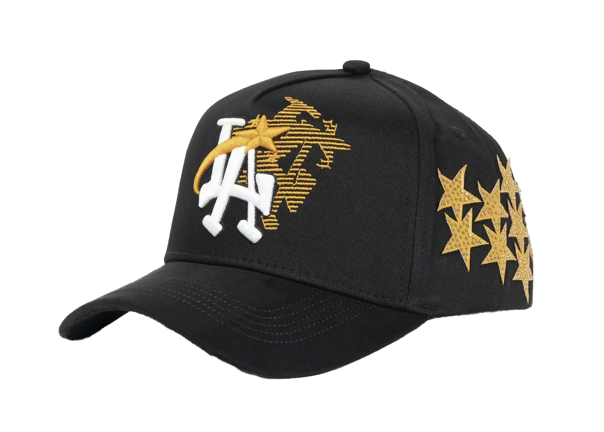 31 Hats EL MAGO BLK/ORANGE Suede