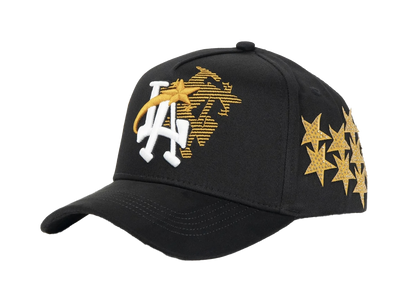 31 Hats EL MAGO BLK/ORANGE Suede